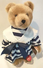 Hermann Teddy Bear Original Bear with Sailor Outfit, Fully Jointed, Tags 15"H