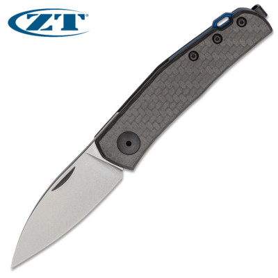 Zero Tolerance ZT 0235 Anso Slipjoint CPM 20CV Spear Point Blade Carbon Fiber