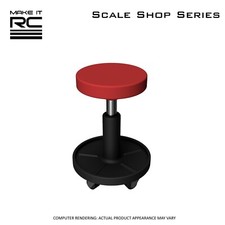 Make It RC 1/24 Scale Rolling Shop Stool Set of 2 