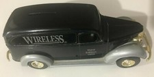 1938 Chevy Pannel Truck "Wireless" 1993 3rd Ed ERTL Diecast Coin Bank Scale 1:24