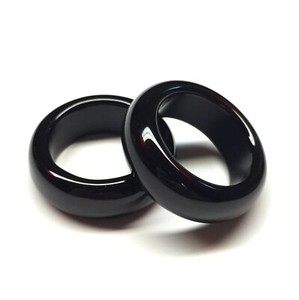 Black Onyx Band Ring Stackable Size 3 5 15 Us Ebay