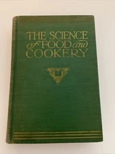 Vintage Cookbook: Science Of Food & Cookery- H. S. Anderson / 1938 Edition / HMS