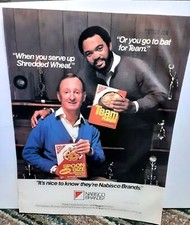 1983 Nabisco Reggie Jackson Rod Laver Cereal Products Original Print Ad