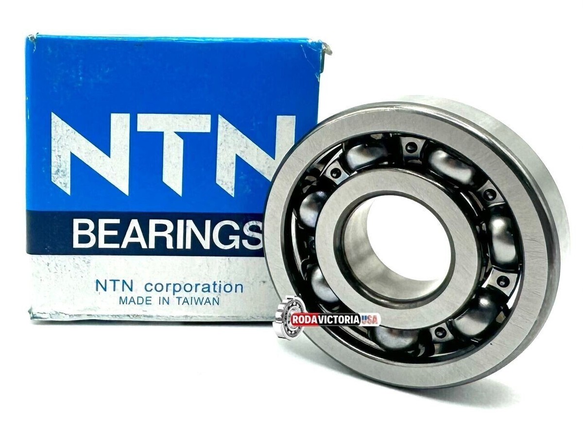 NTN 6303 DEEP GROOVE BALL BEARING OPEN TYPE, NO SEALS 17x47x14 mm