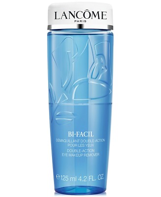 New Lancome Full-Size Bi-Facil Double Action Eye Makeup Remover 125ml/4.2oz