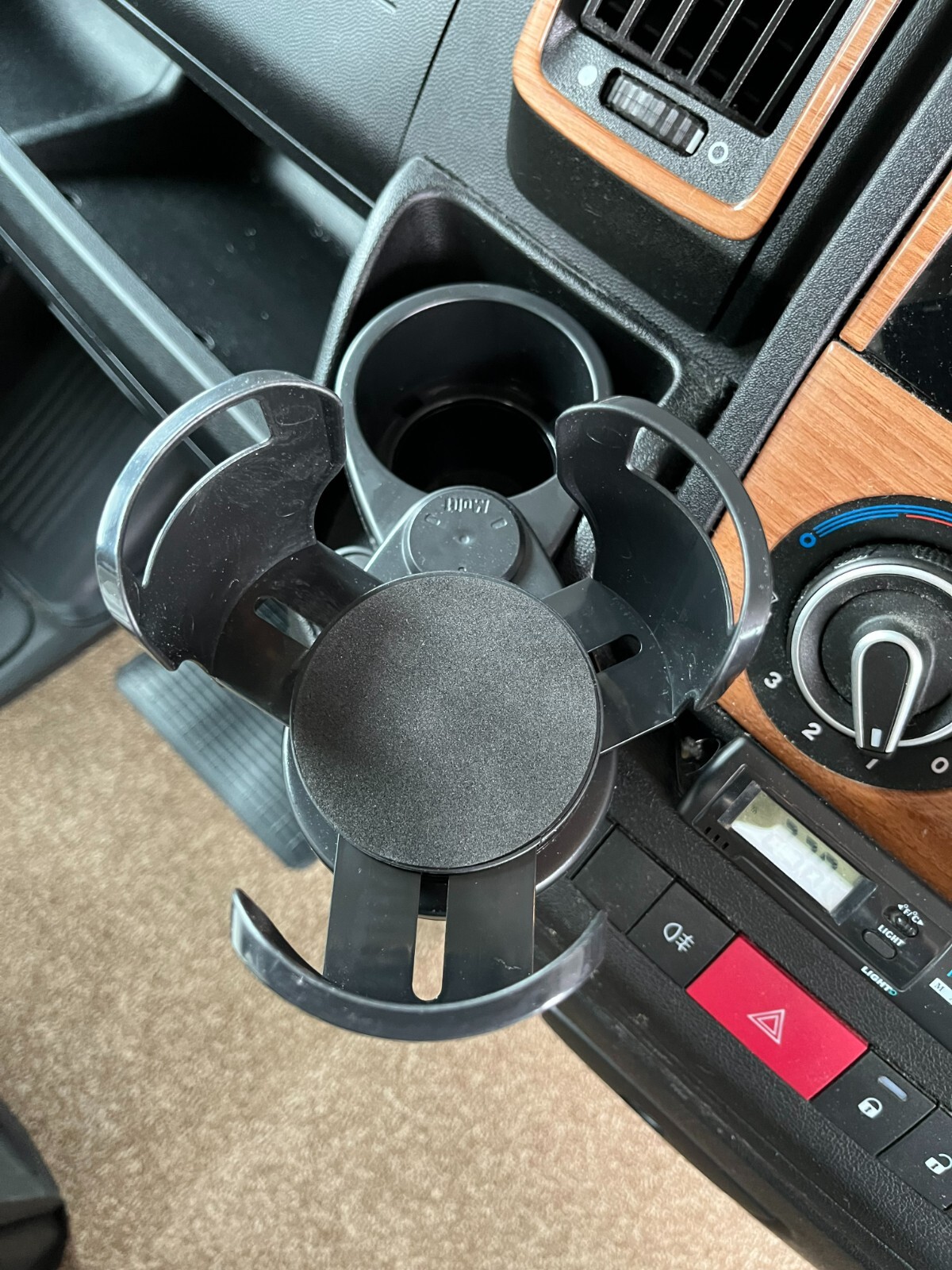 Motorhome Cup Holder Extender / Doubler / Raiser Fiat Ducato / Boxer