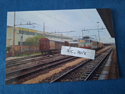 Photograph Reggio Emilia Station Electric Locomotive FS E632.052
