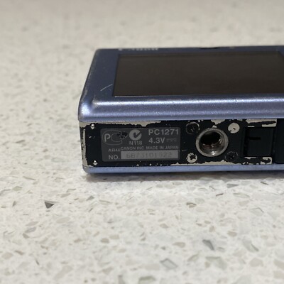 Canon IXUS 80 IS 8.0MP Digital Camera (Blue)(made In Japan) | eBay