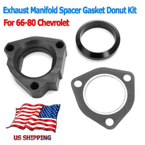 For 66-80 Chevrolet Chevy Camaro Small Block Exhaust Manifold Heat Riser Spacer - Afbeelding 1 van 11