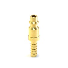 1/4" Brass Hose Barb Plug Stem Air Hose Fittings Compressor Quick Connect