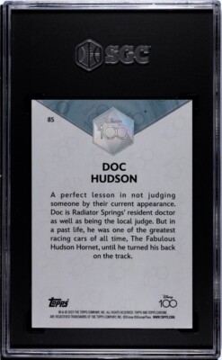 その他 topps chrome disney100 2023 doc hudson 2023 Topps Chrome Disney 100 DOC HUDSON Light Blue Dark Blue /75