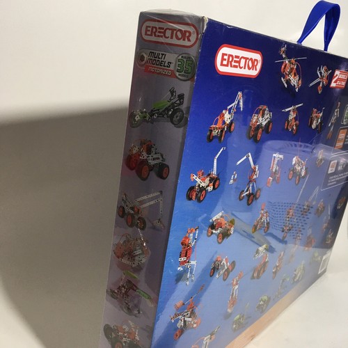 Meccano Erector Multimodels Motorized Building Set 35 Models Kit Spin Master NEW - Picture 8 of 8