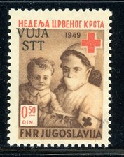 Trieste Zone B MNH Scott #RA2 50p Postal Tax 1950 $$