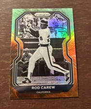 2021 PRIZM Baseball #99 Rod Carew Cosmic Haze PRIZM