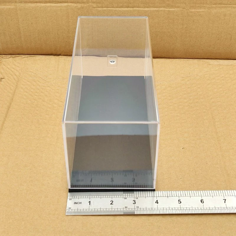 Acrylic Case Motorcycle Model Car Display Boxes Dustproof Storage Box Clear 20cm - Image 2 of 4