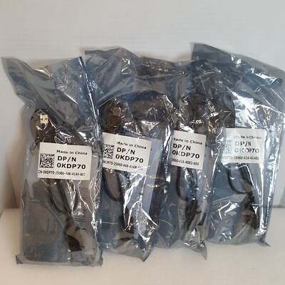 LOT OF 4 NEW Dell DisplayPort to DVI Video Dual-Link Adapter KDP70 XT625