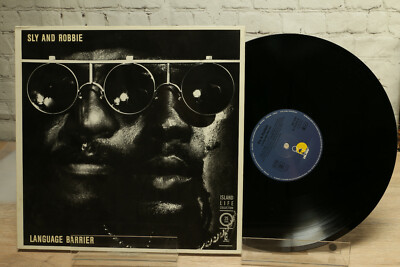 Sly & Robbie LANGUAGE BARRIER Vinyl LP Jazz Island Life Collection 207 279 VG+ !