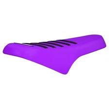 Ridstar Q20 Ebike gripper seat cover by Enjoy mfg  all PURPLE w/BLACK ribs #477