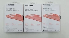 Lot of Tech21 Evo Check Gel Case for Moto Z Force Droid Orange Rose x3 x5 x10