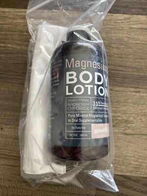 Living The Good Life Naturally Magnesium Lotion 8oz/D