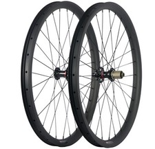 29ER MTB Carbon Wheelset 35mm Mountain Bike XC Carbon Wheels QR/Thru Axle/Boost