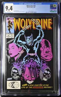      Wolverine #31     **CGC 9.4**    Classic Silvestri Cover!     