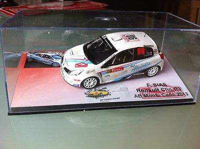 Décalcomanies 1/43 Renault Clio R3 Rallye Monte-Carlo 2012 - N°76, Neuves