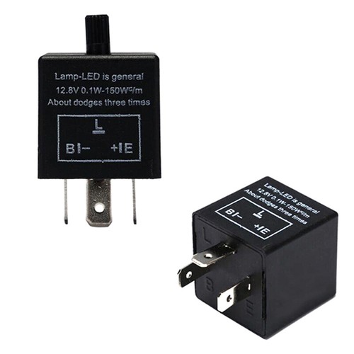 CF14 3 Pin Adjust 12V LED Flasher Relay Car Turn Signal Indicator Blinke Lig _yi - Picture 3 of 6