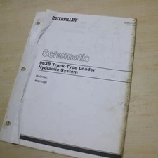 CATERPILLAR 963B TRACK LOADER Hydraulic System SCHEMATIC Service Manual cat
