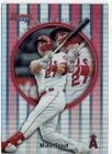 2019 Bowman's Best Mike Trout Franchise Favorites Silver Refractor Card 99FF-MT