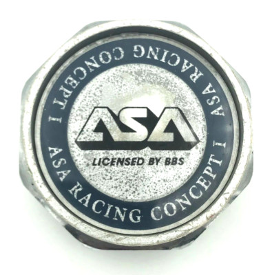 ASA Racing Concept I Center Cap Licensed by BBS 2.5'' Chrome & Silver HS6 8B387