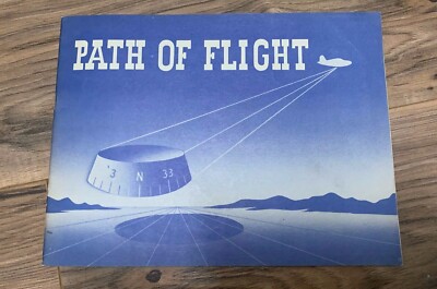 Vintage 1954 Path of Flight Piloting of Private Aircraft Weather Information 
