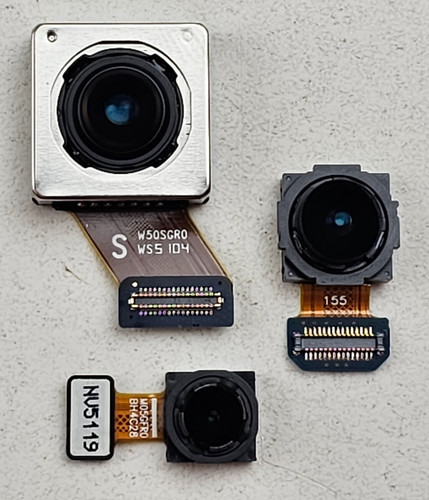 OEM Full Set of 3 Main Rear Cameras w/ Flex Part for Samsung Galaxy A36 SM-A336U