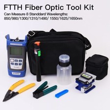 Fiber Optic Splice Tool Kit Cable Cleaver Knife Fiber Cold Splicing Cutter Set