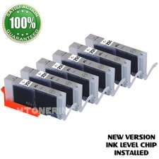 6 Pack CLI-251XL Gray Ink Cartridge For Canon Pixma MG6320 IP8720 MG7120 MG7520