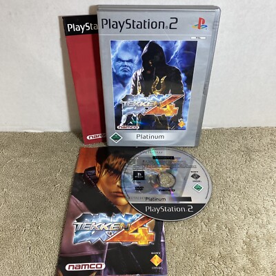 Tekken 4 PlayStation 2 PS2 PAL Austria Import Tested Region Locked Retro Flame
