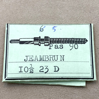 Jeambrun 23D 10 1/2 tiges Couronne Crown montre wristwatch stem wirstwatch parts