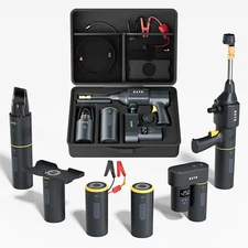 6 in 1 Car Smart Kit, 19000PA Car Vacuum Cleaner, 200PSI Cordless Pressure Washe