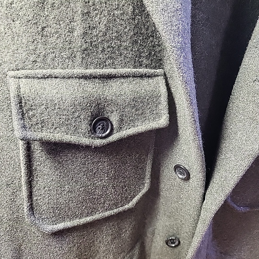 Pendleton Coat  100% Virgin Wool Gray Jacket Sz L… - image 3