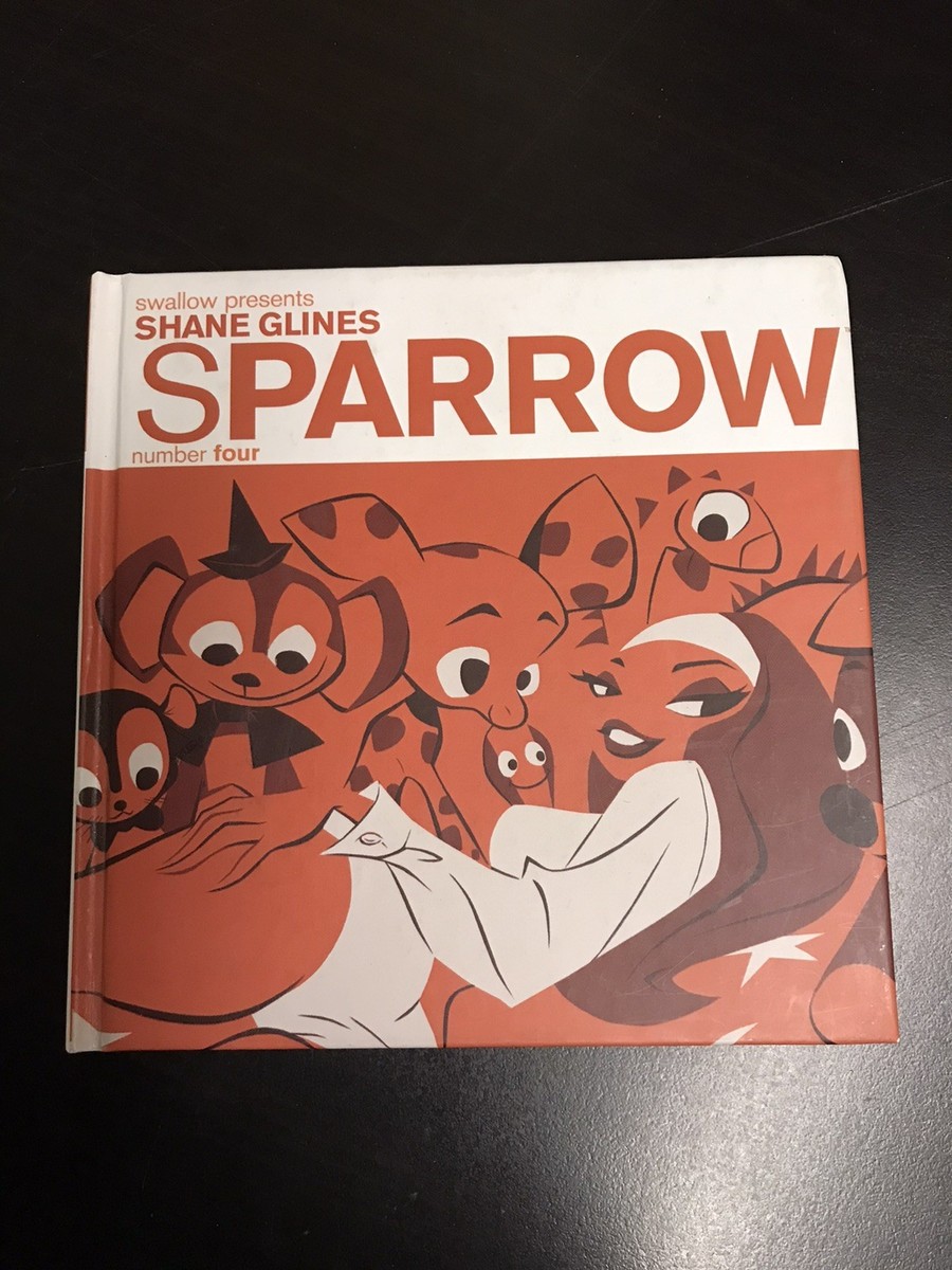 SPARROW Vol. 4 RARE Shane Glines Hardcover Art Book FREE SHIPPING