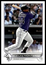 2022 Topps Update #US110 Elehuris Montero RC