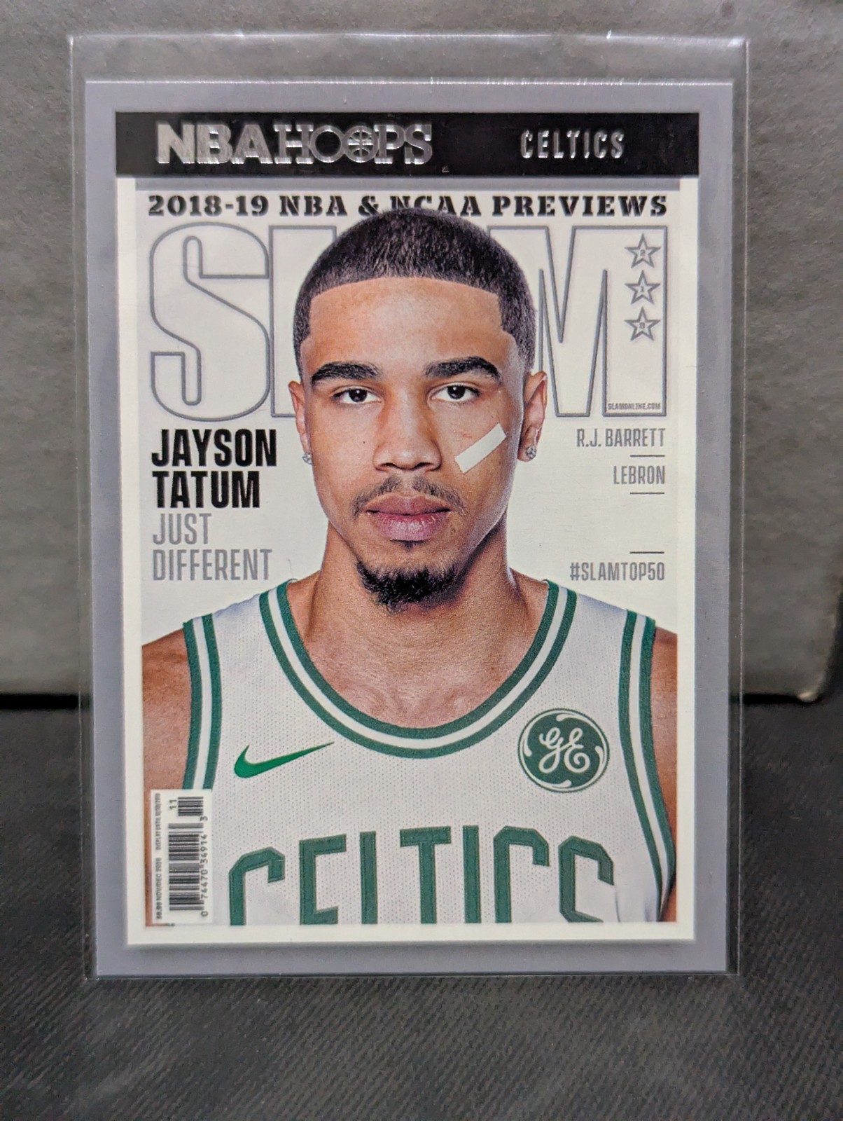 2021-22 Panini NBA Hoops - Slam #SLAM #218 Jayson Tatum, Jayson Tatum