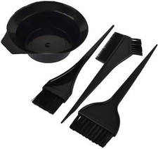 Professional Hair Dye Brush  Bowl Set Salon Coloring Kit Comb Applicator 4 Pc.