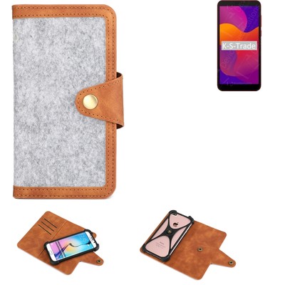 Schutz-Hülle für Huawei Honor 9S Handyhülle, hellgrau