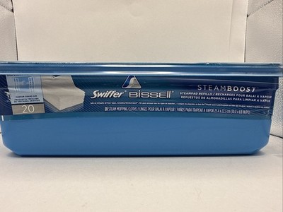 Swiffer Bissell Steam Boost Steampad Refills Open Window Fresh Scent 20ct NEW