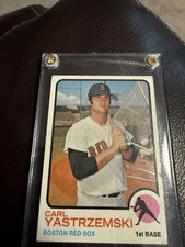 Topps 1973 Topps #245 Carl Yastrzemski Boston Red Sox Baseball Card