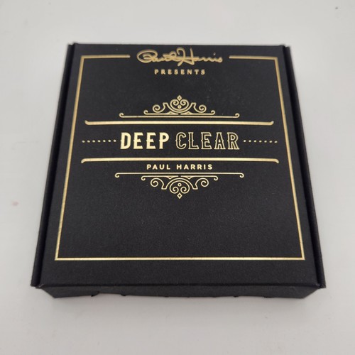 Deep Clear By Paul Harris - Magic Trick - New- Hard To Find