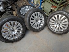 Räder Radsatz Original Alufelgen 7,5Jx17 M+S Allwetter VW Phaeton 3D 3D0601025AA