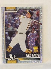 2026 Topps Series 1 Nick Kurtz Gold Cup Confetti Celebrations Foil #97