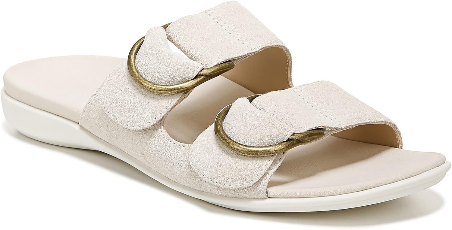 APL Vionic Sandalo Donna Corlee Regolabile Slip On Crema 6W